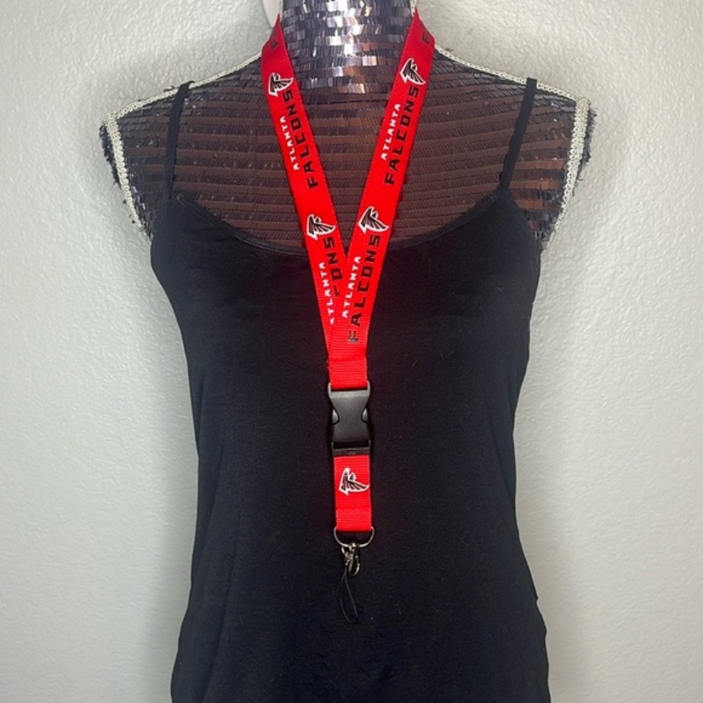 Atlanta Falcons Lanyard Keychain